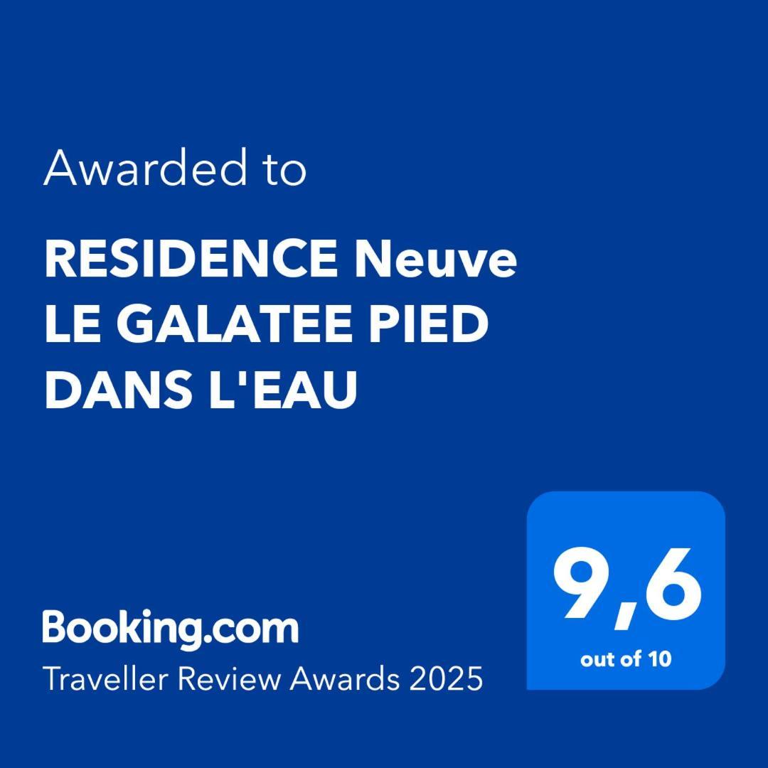 Residence Neuve Le Galatee Pied Dans L'Eau Porticcio  Exterior foto